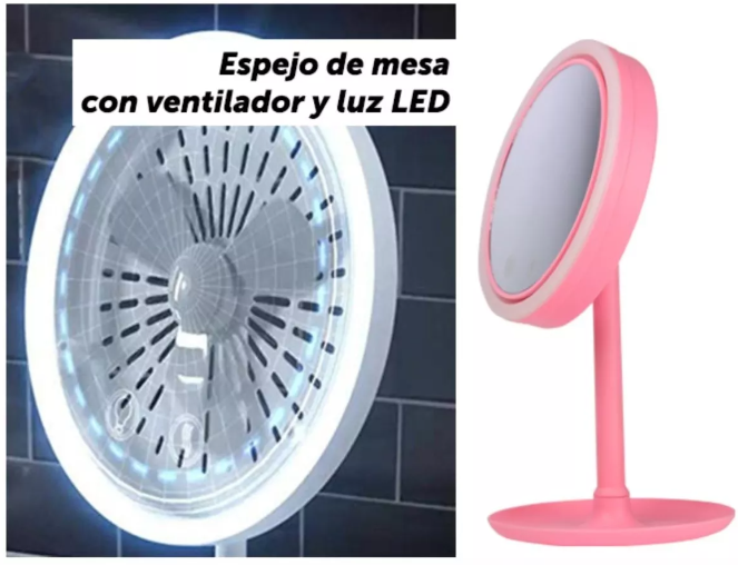 Espejo Para Maquillaje Tocador Luz Led ZAVAROSHOP®