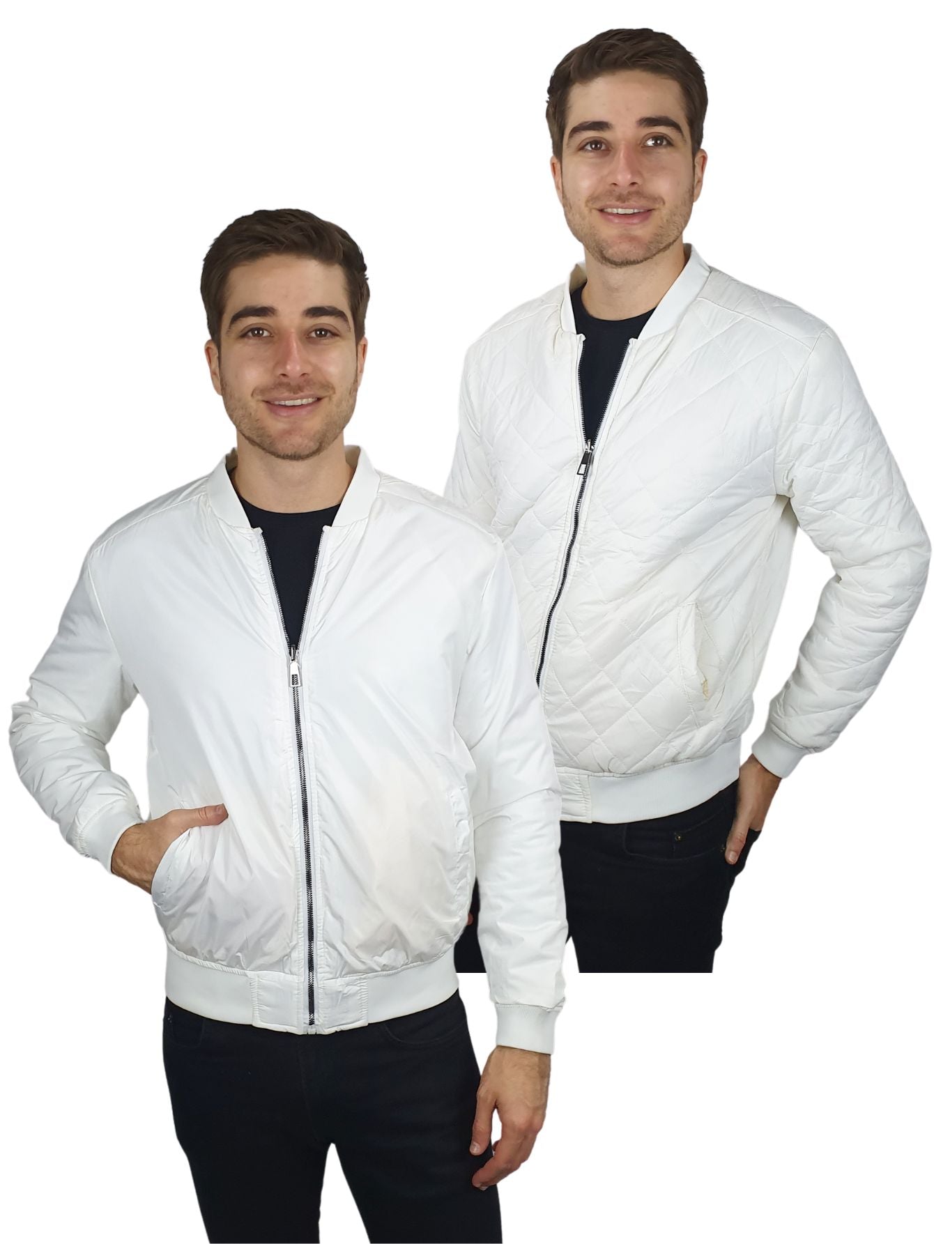 Chamarra Chaqueta Doble Vista Hombre ZAVAROSHOP®