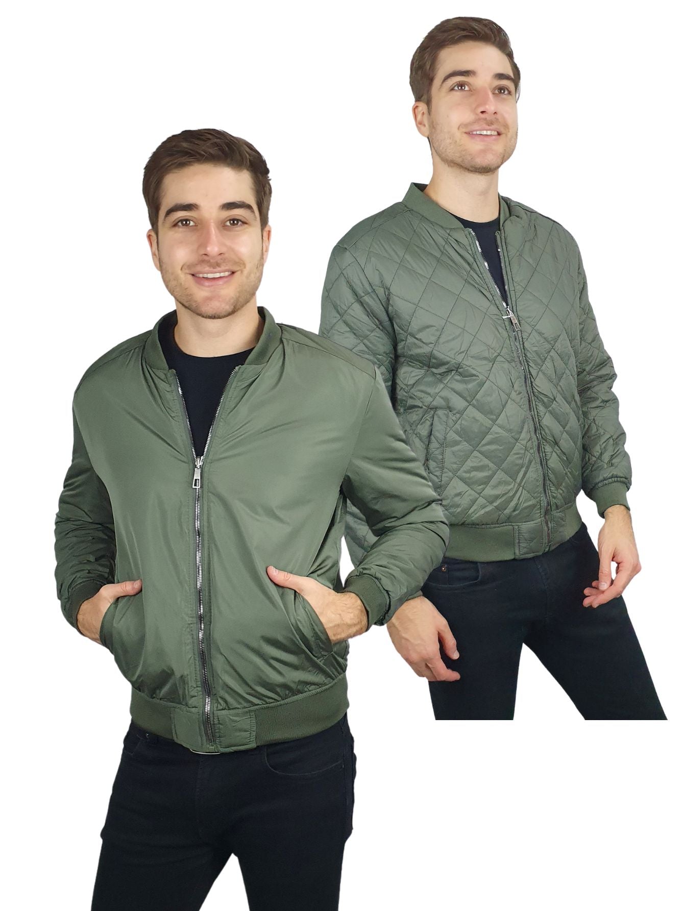 Chamarra Chaqueta Doble Vista Hombre ZAVAROSHOP®