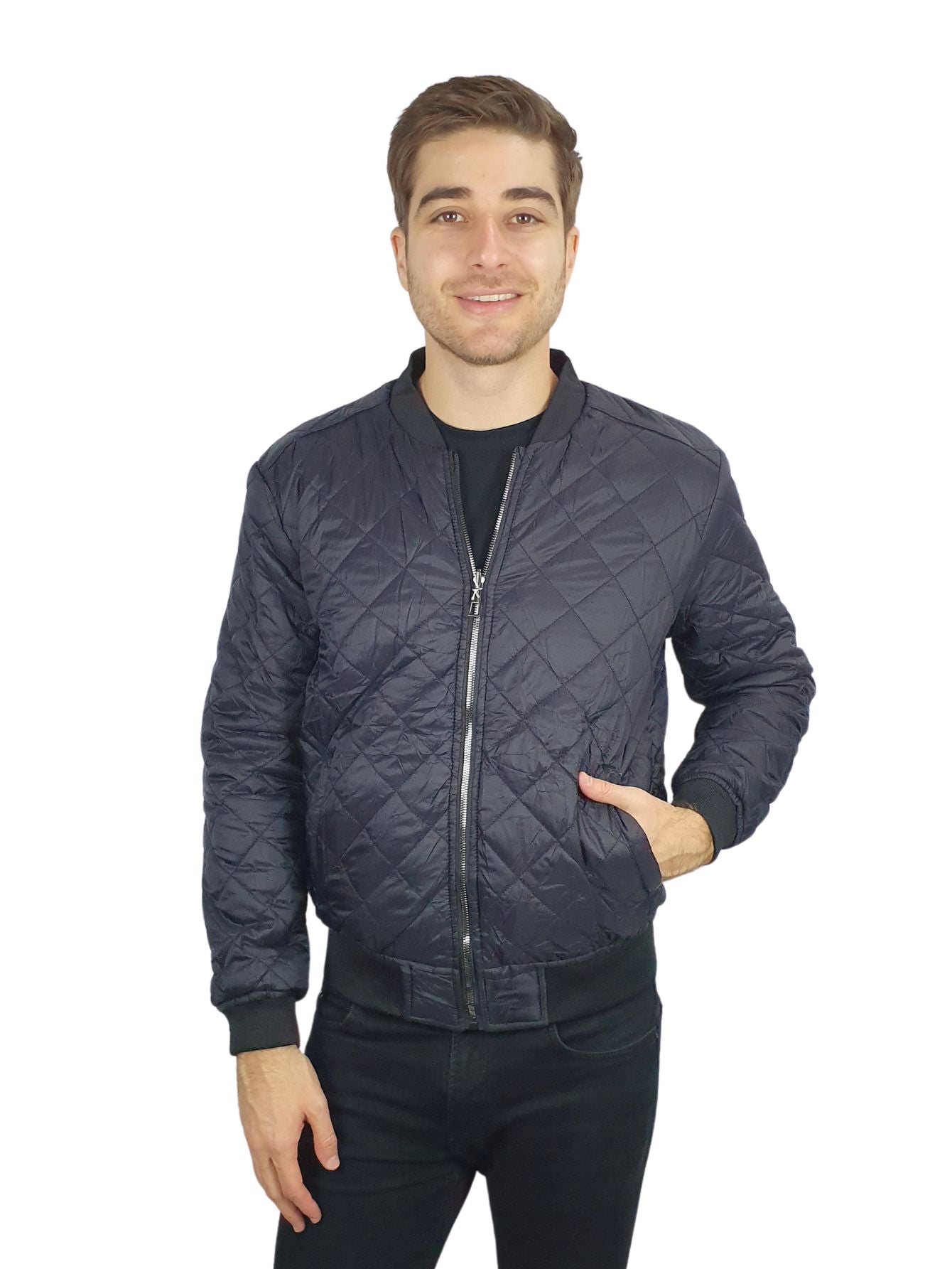 Chamarra Chaqueta Doble Vista Hombre ZAVAROSHOP®